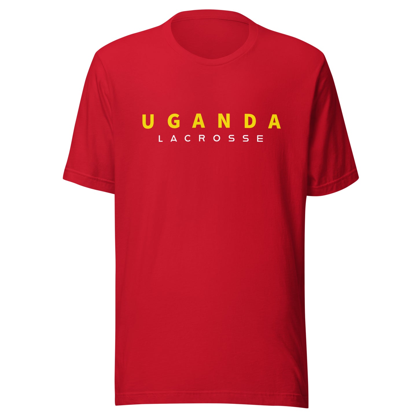 Adult Uganda Lacrosse Bella + Canvas T-shirt