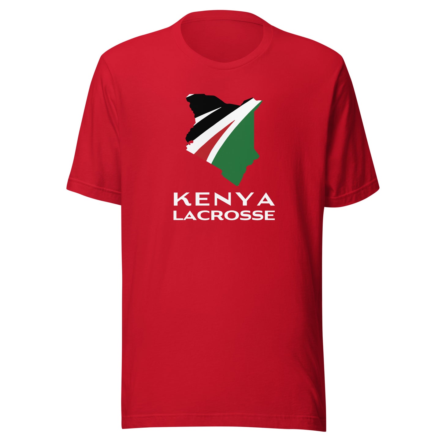Adult Kenya Lacrosse Bella + Canvas T-shirt