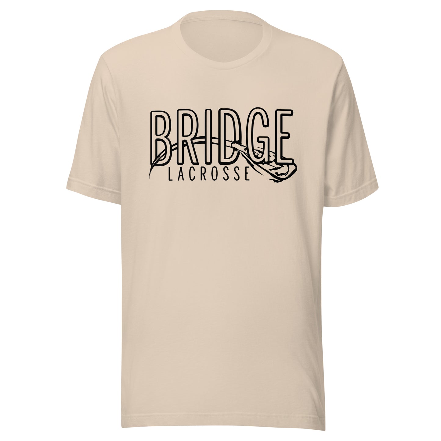Adult Bridge Lacrosse Bella + Canvas T-shirt