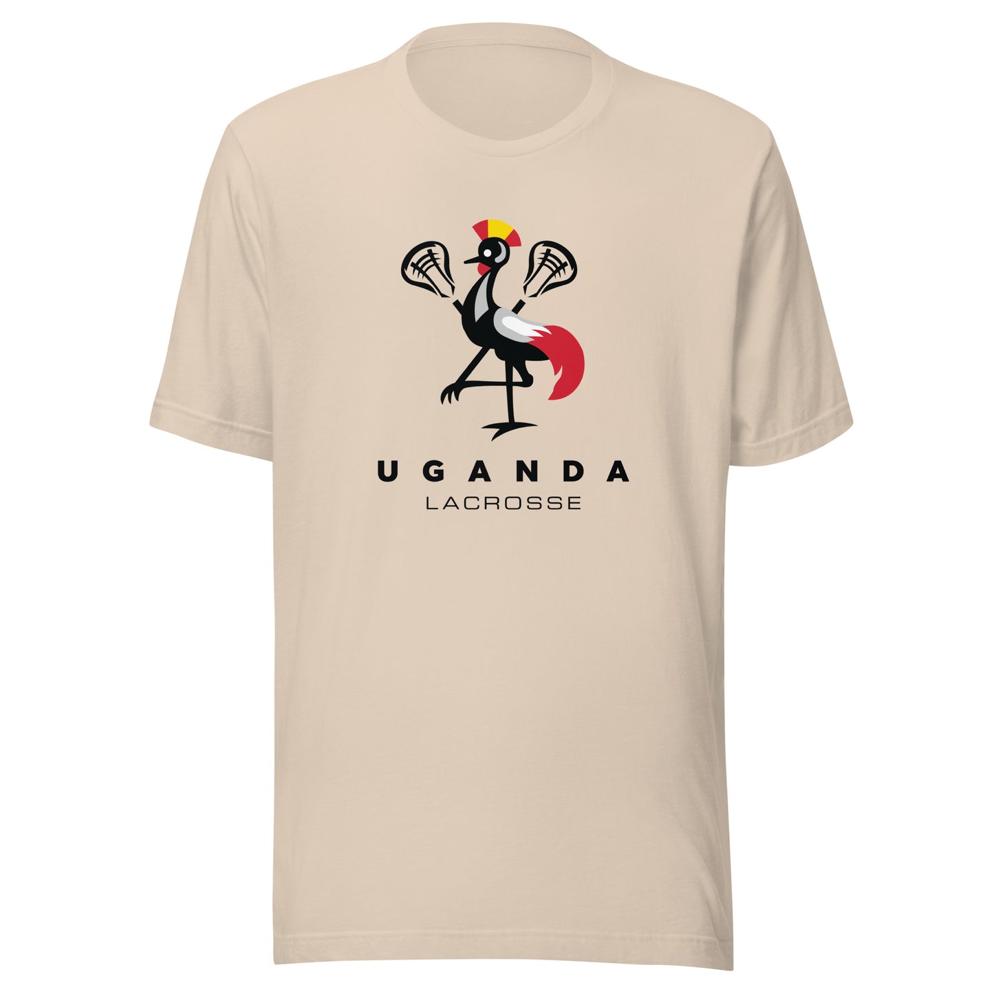Adult Uganda Lacrosse Bella + Canvas T-shirt