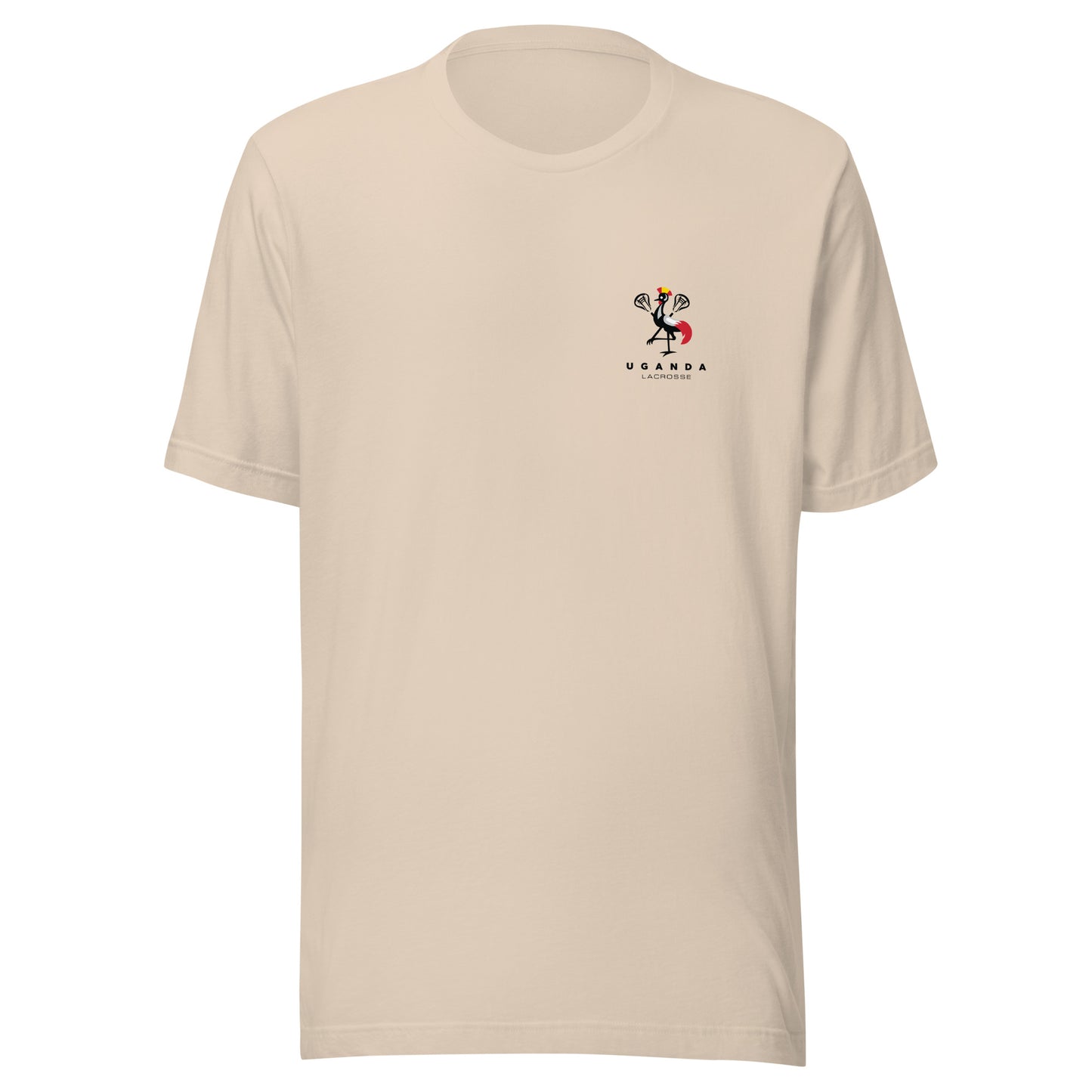 Adult Uganda Lacrosse Bella + Canvas T-shirt