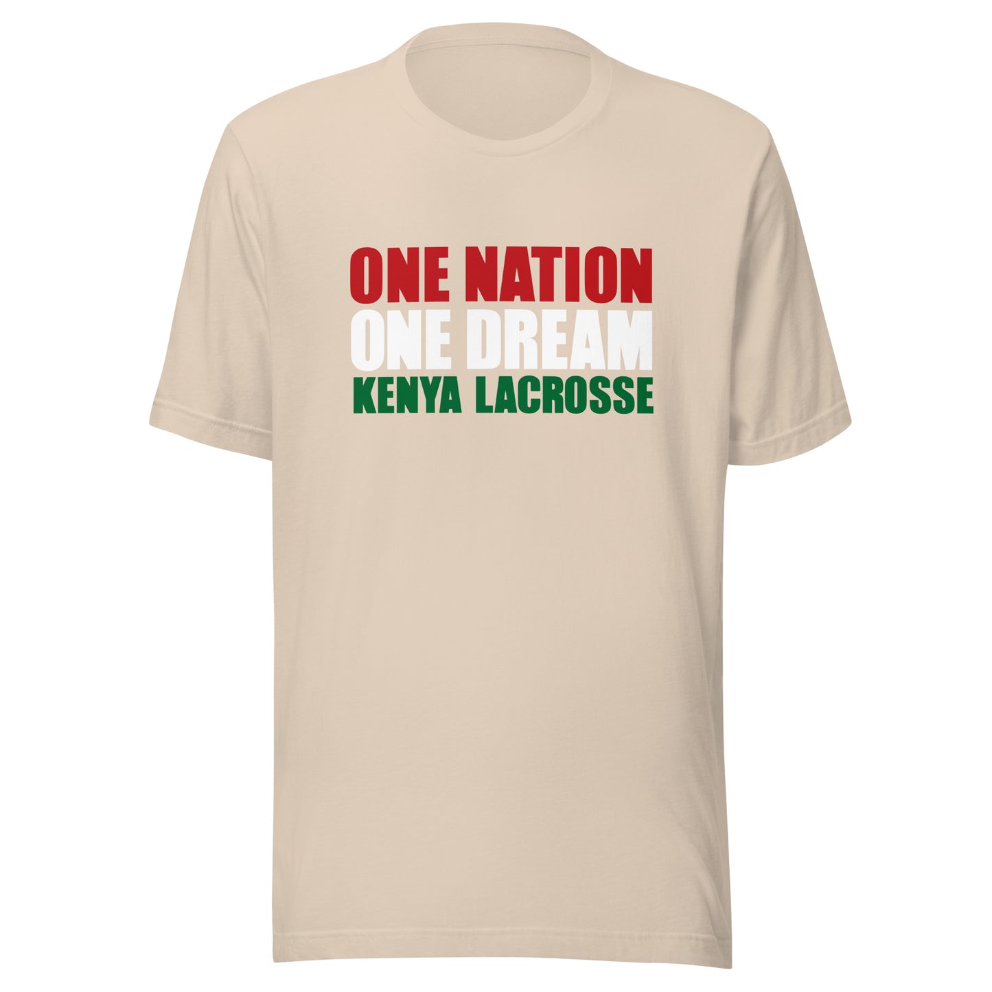Adult Kenya Lacrosse Bella + Canvas T-shirt