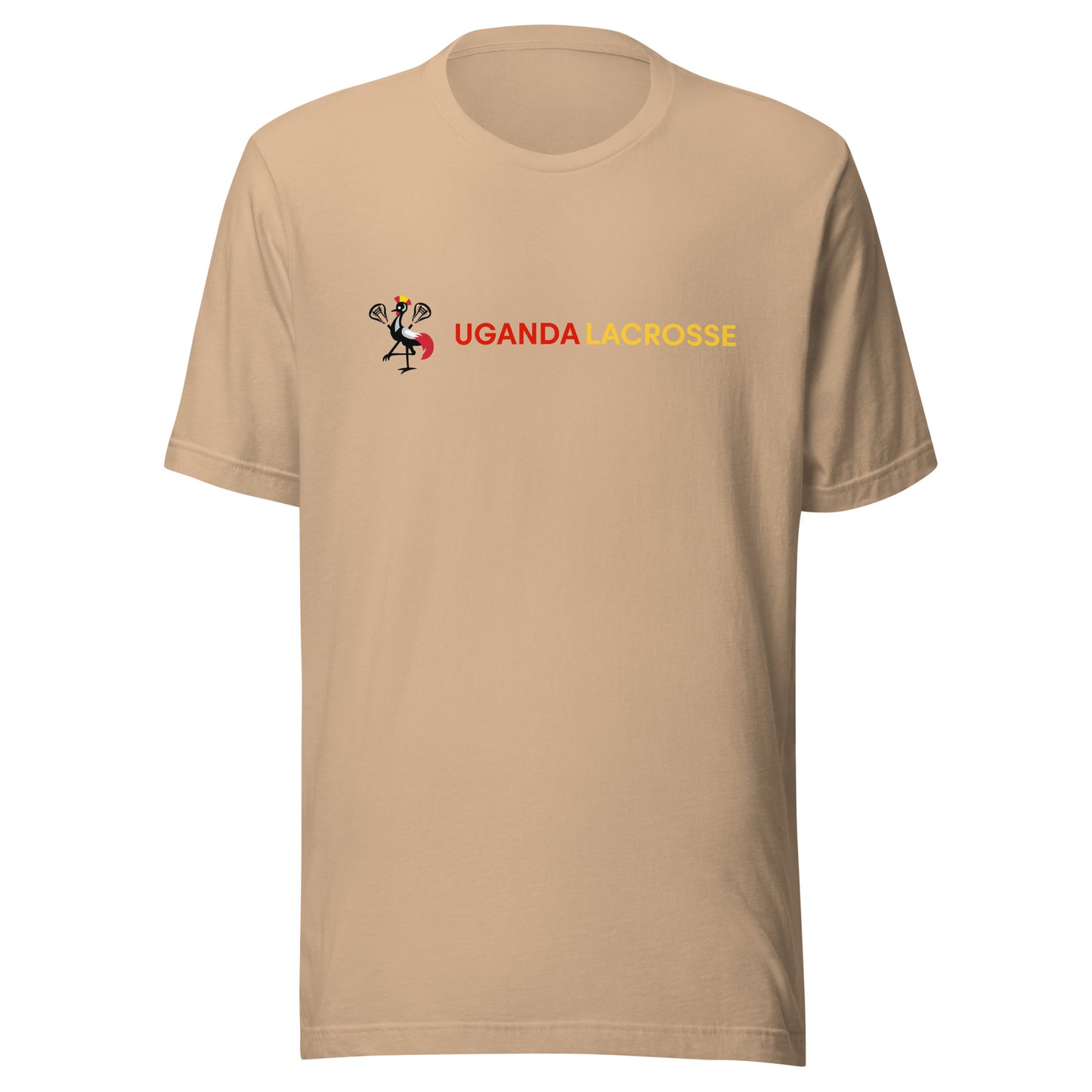 Adult Uganda Lacrosse Bella + Canvas T-shirt