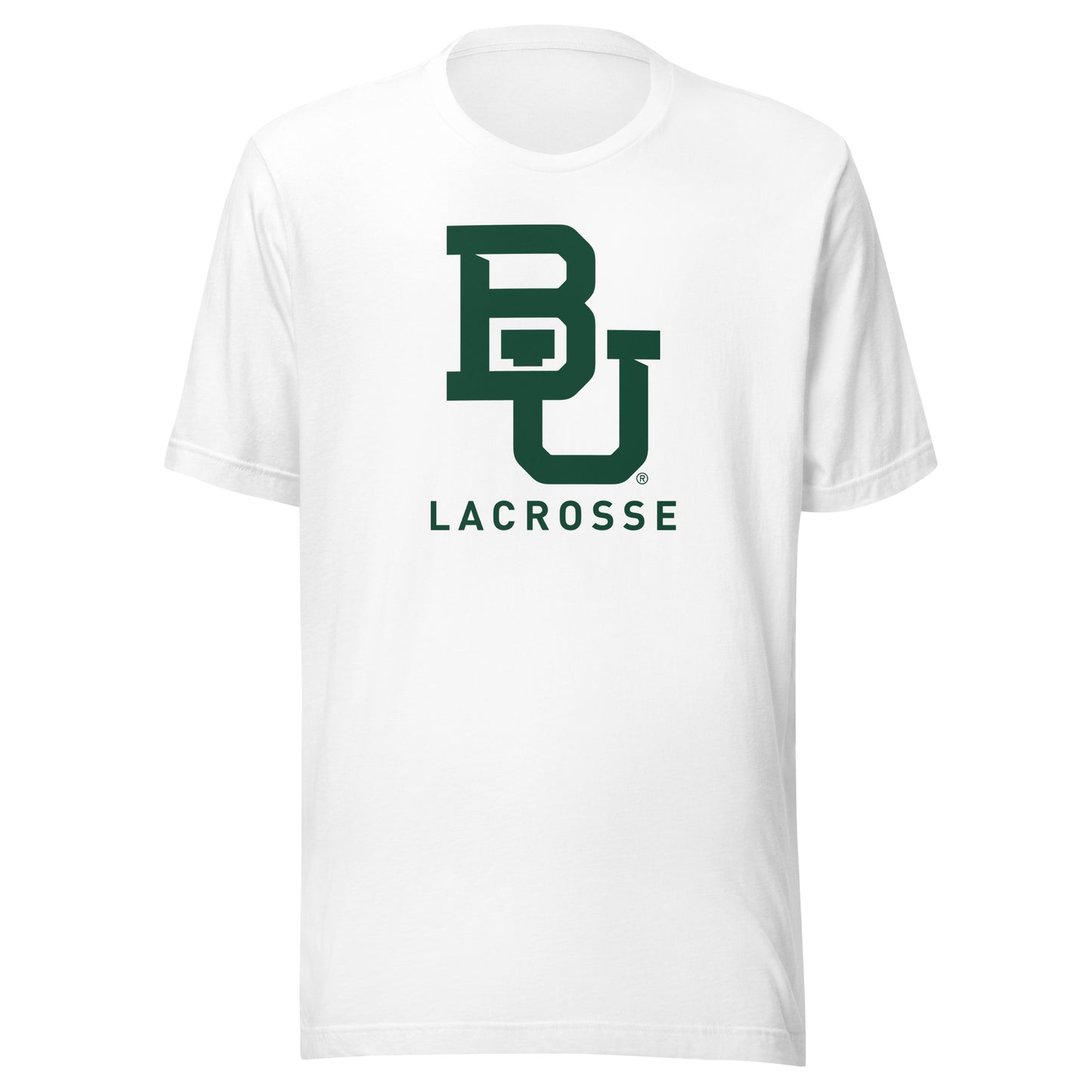 Adult Baylor Lacrosse Bella + Canvas T-shirt