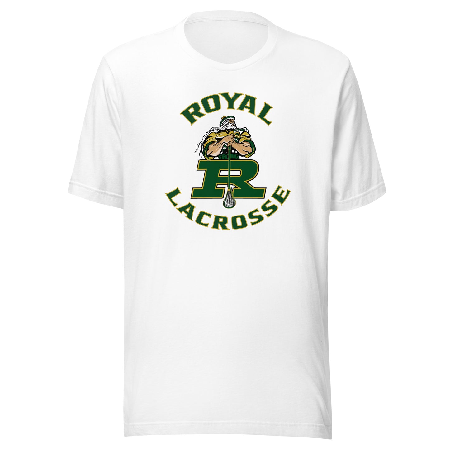 Adult Royal HS Lacrosse Bella + Canvas T-shirt