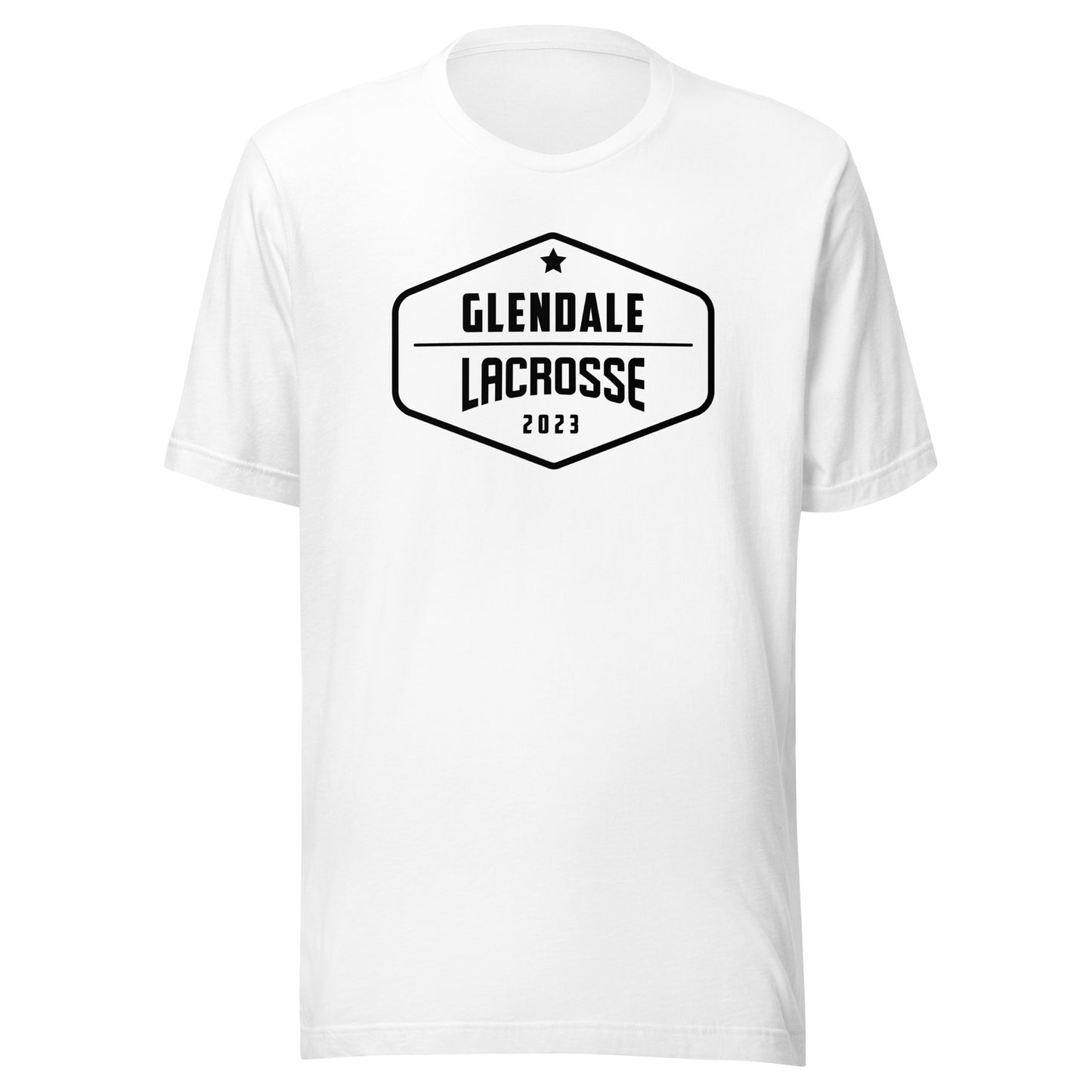 Adult Glendale HS Lacrosse Bella + Canvas T-shirt