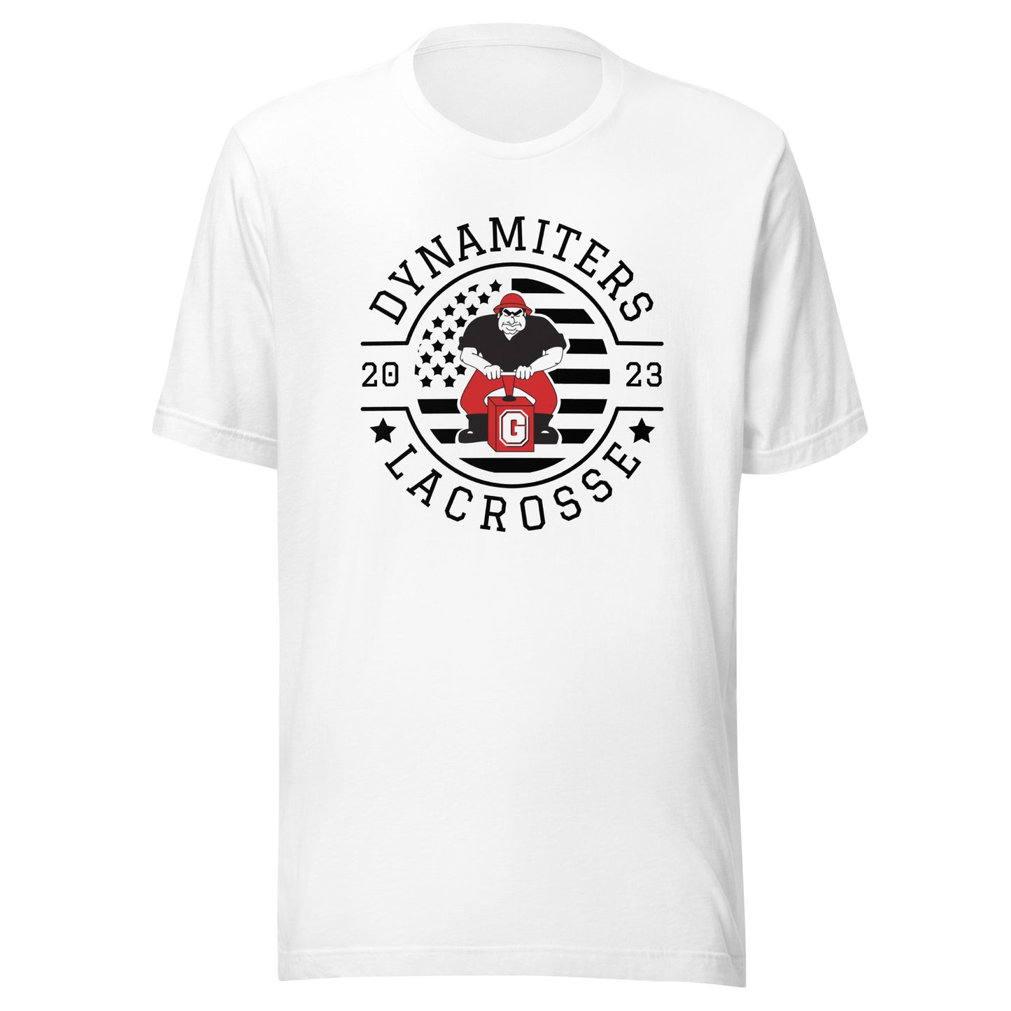 Adult Glendale HS Lacrosse Bella + Canvas T-shirt