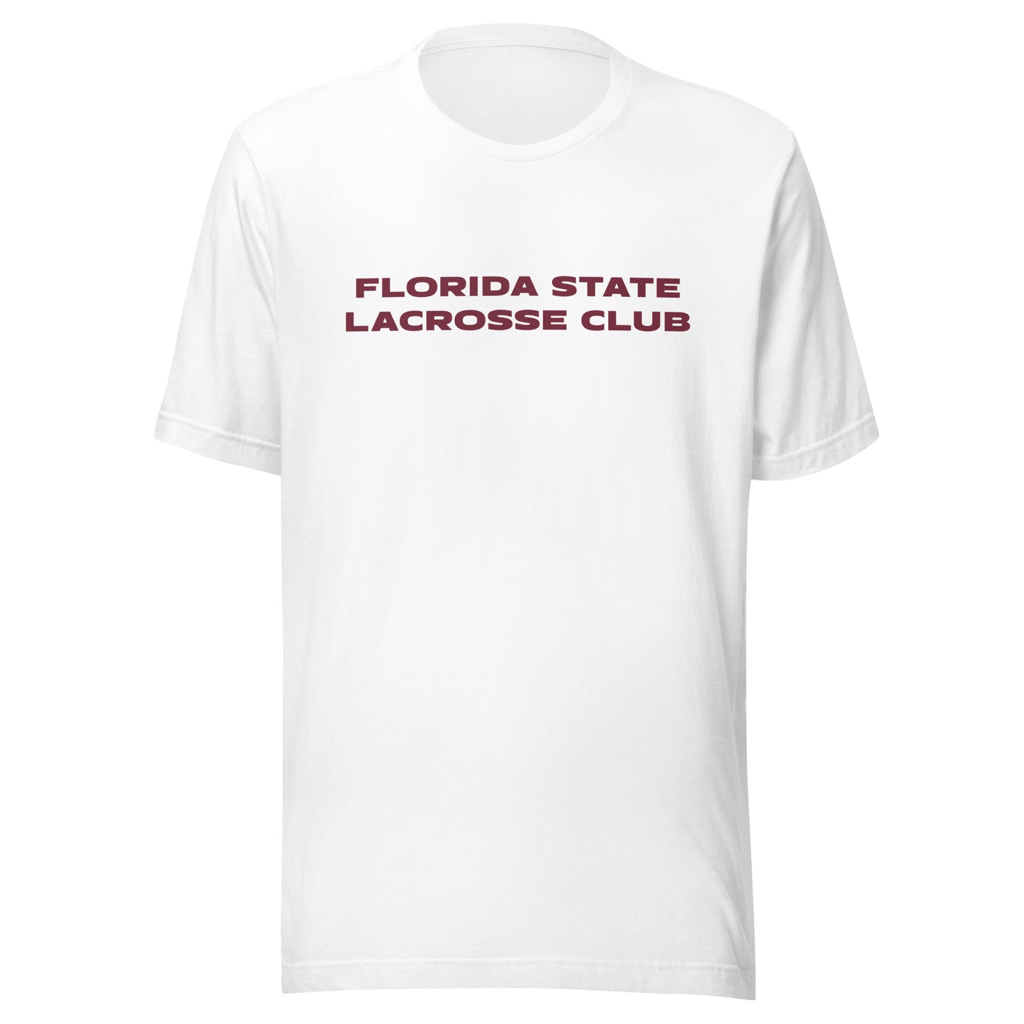 Adult FSU Lacrosse Bella + Canvas T-shirt