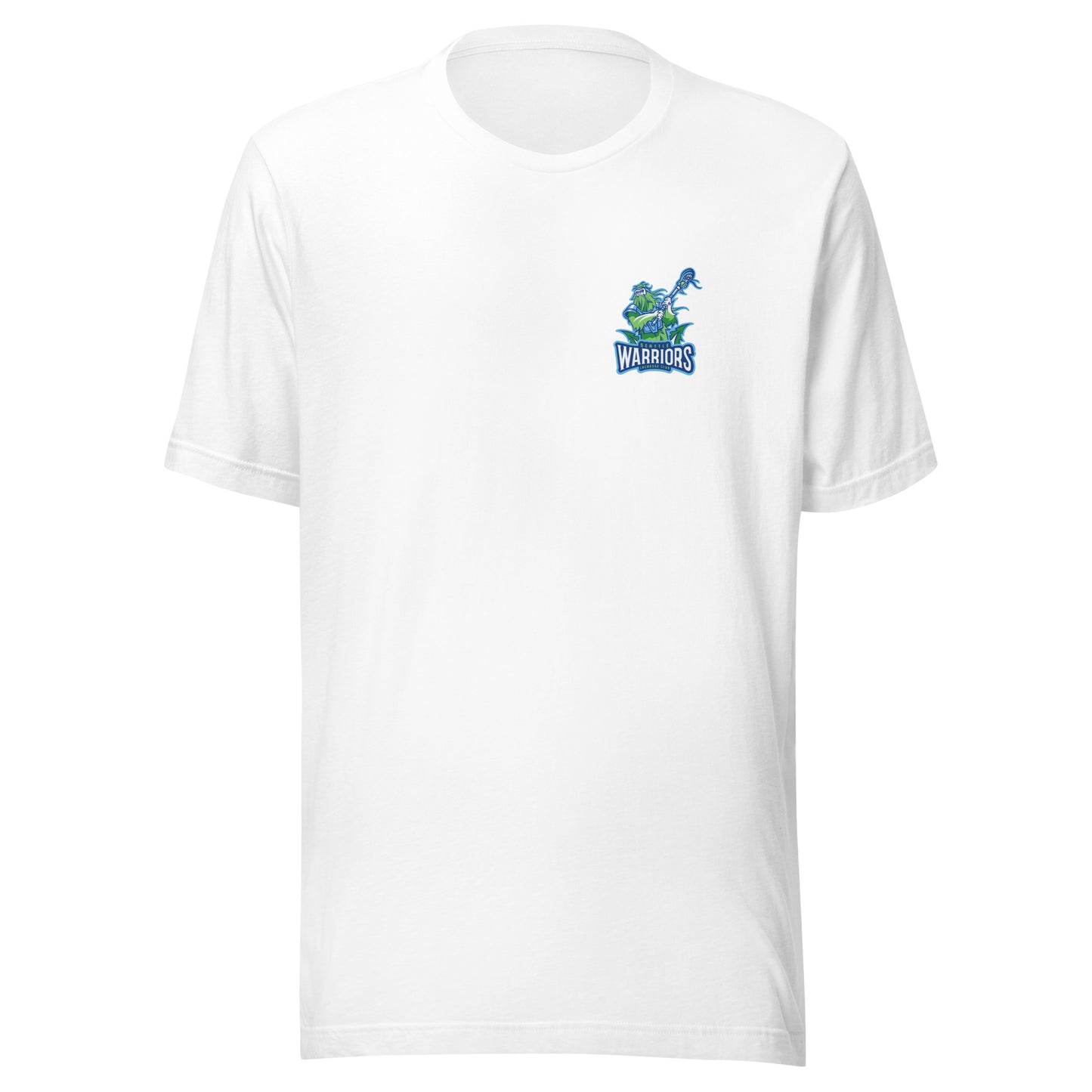 Adult Seattle Warriors Lacrosse Bella + Canvas T-shirt