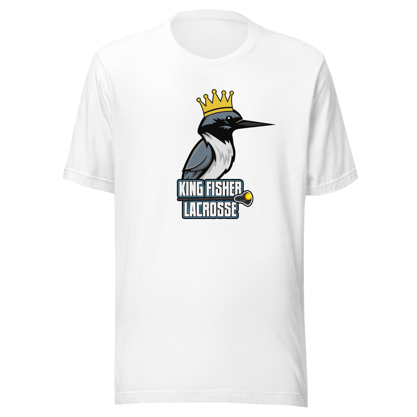 Adult Kingfisher Lacrosse Bella + Canvas T-shirt