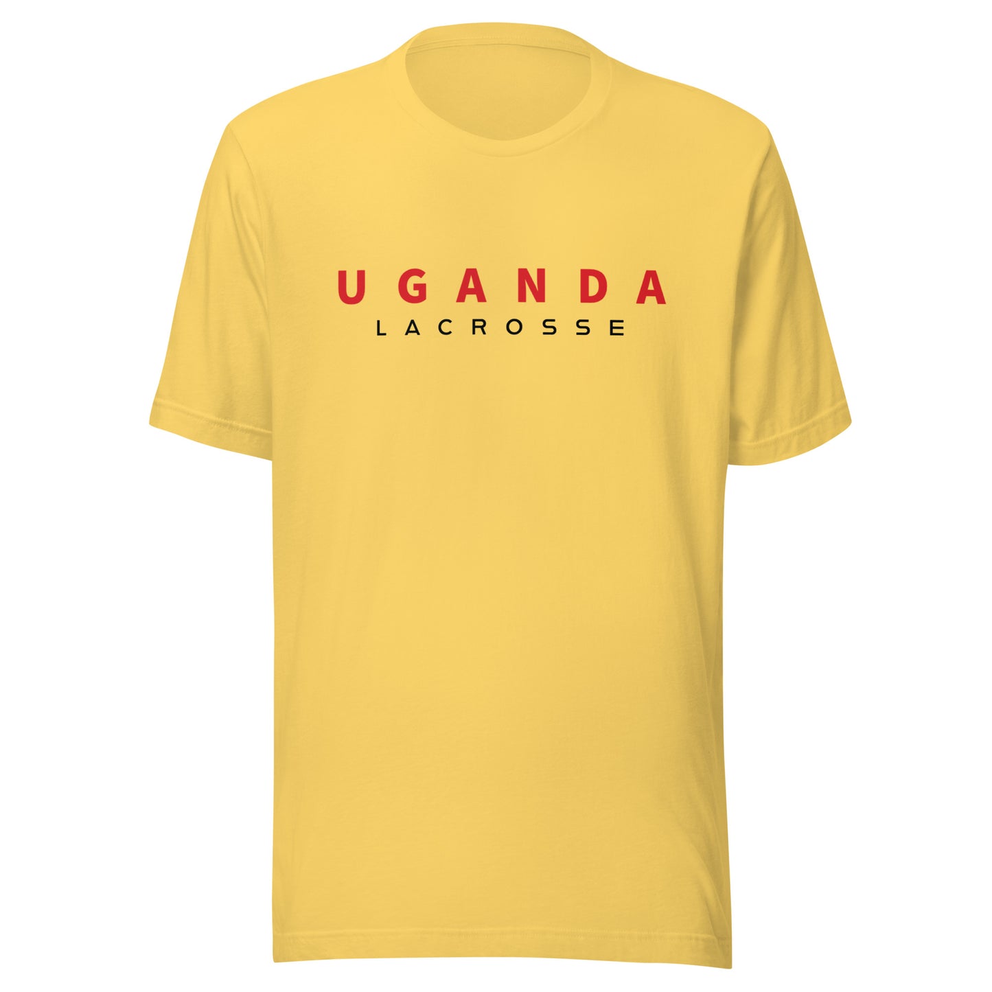 Adult Uganda Lacrosse Bella + Canvas T-shirt