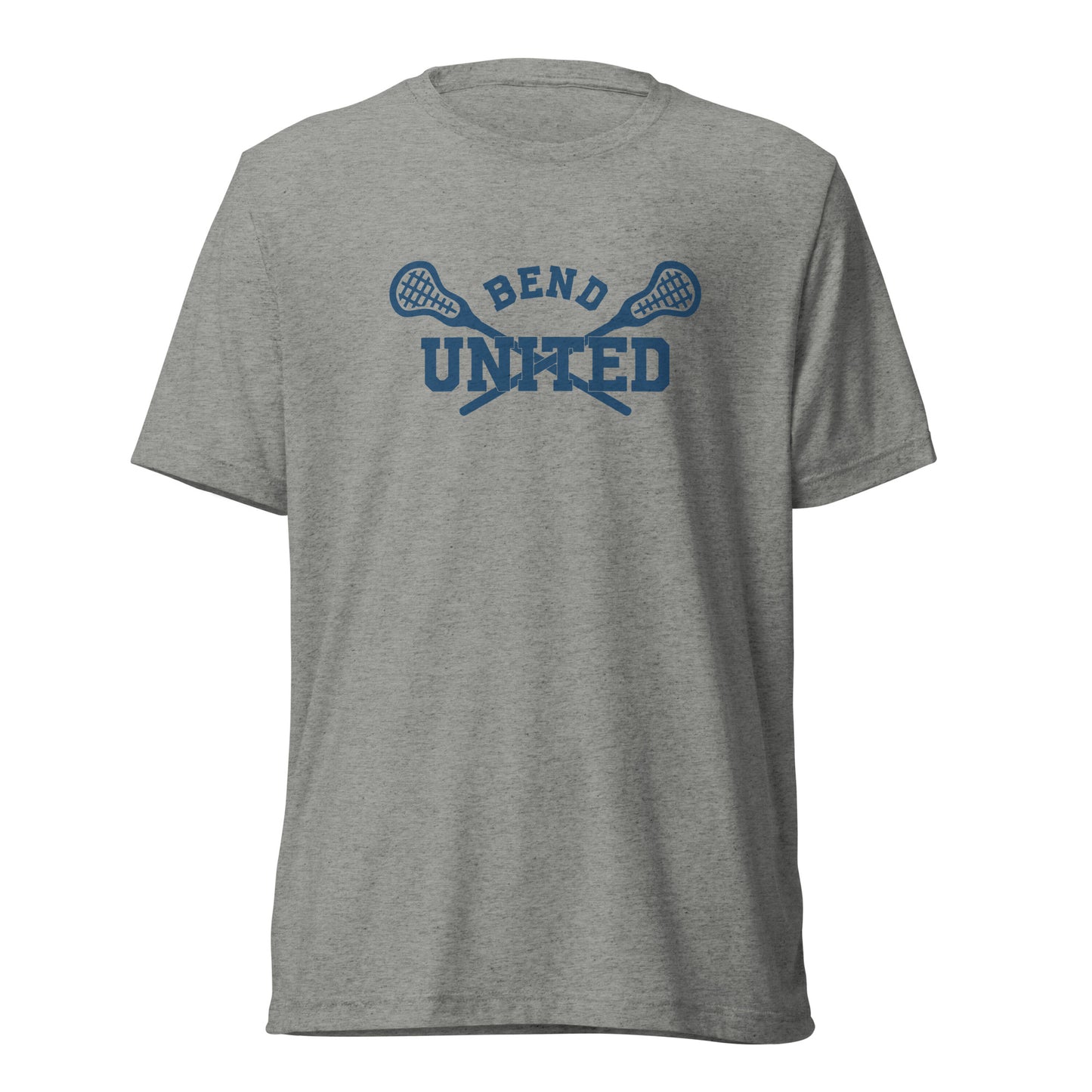 Adult Bend United Lacrosse Bella + Canvas Tri-Blend T-shirt