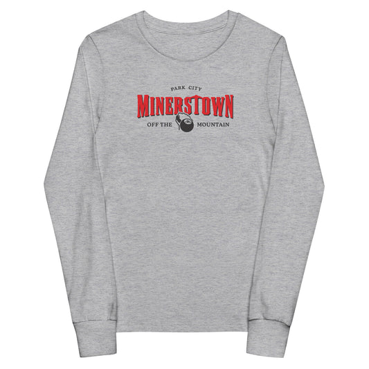 Youth Minerstown Gildan Long Sleeve Tee