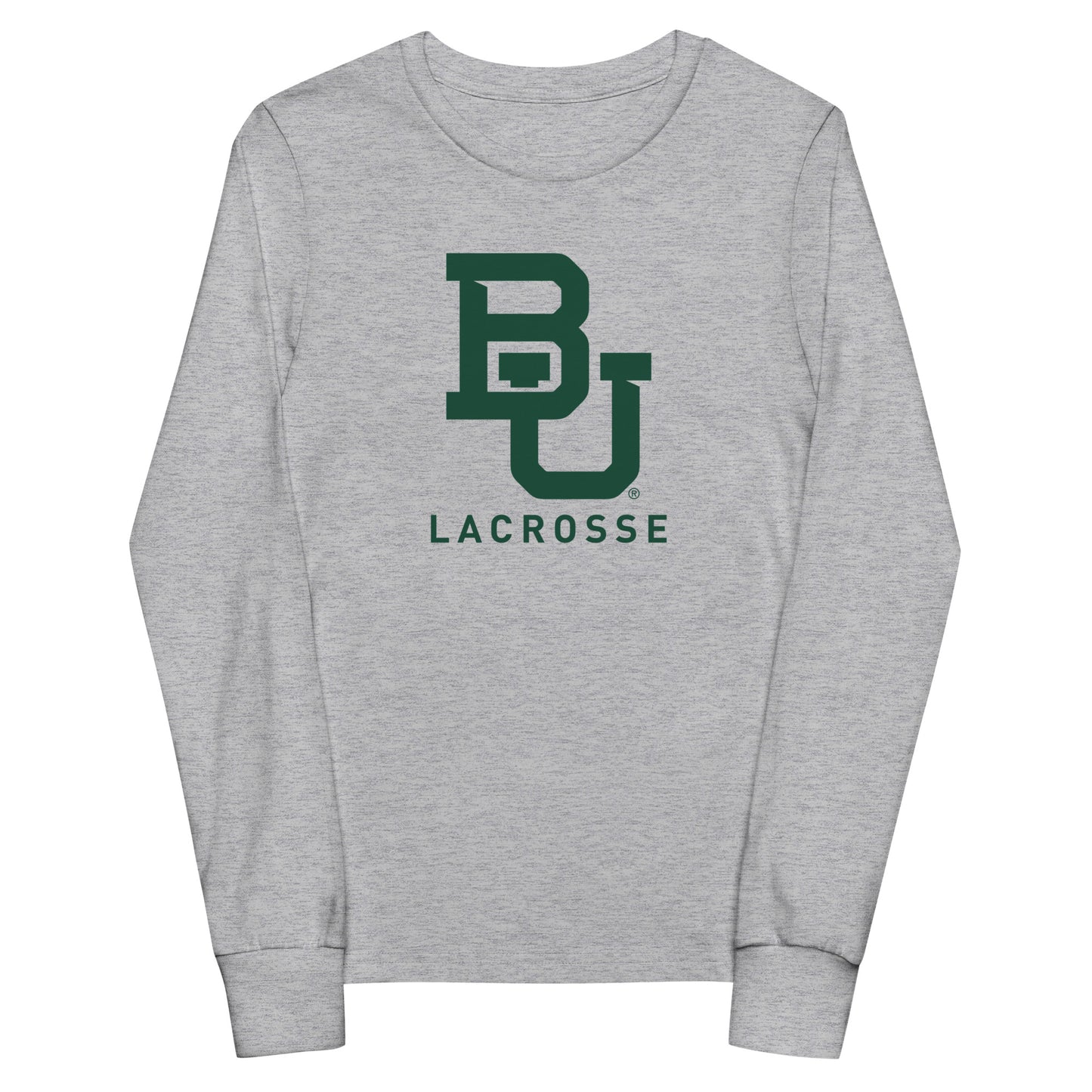 Youth Baylor Lacrosse Gildan Long Sleeve Tee