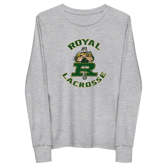 Youth Royal HS Lacrosse Long Sleeve Tee