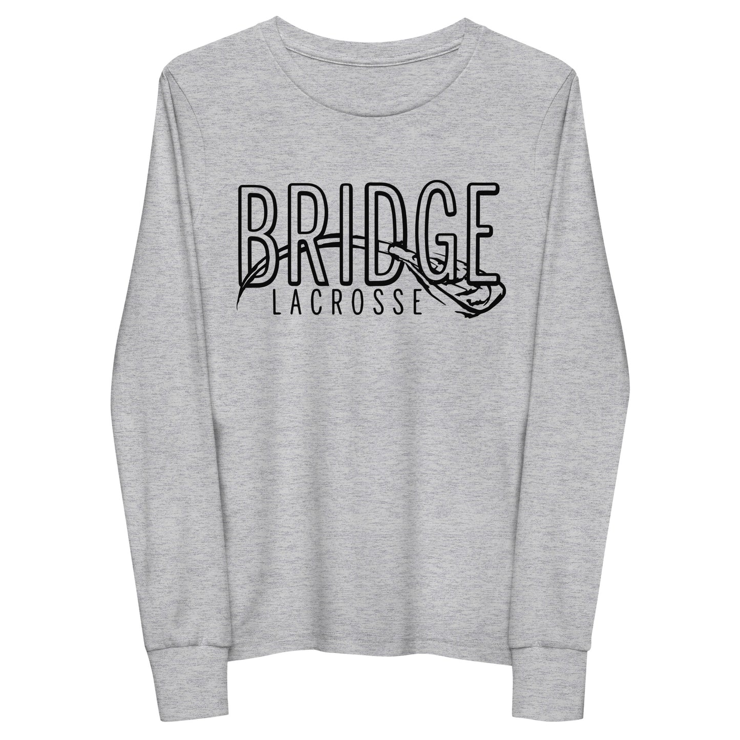 Youth Bridge Lacrosse Bella + Canvas Long Sleeve Tee