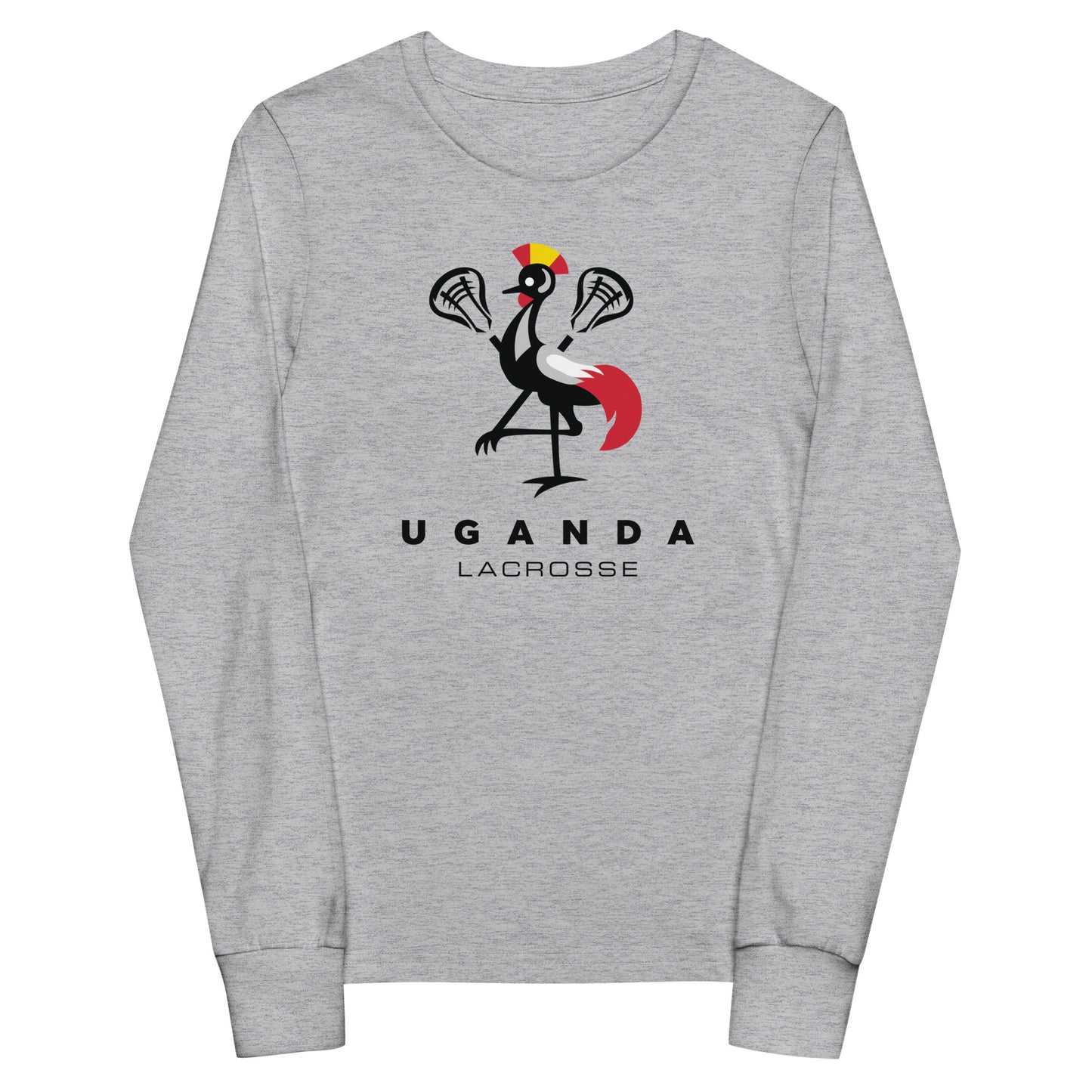Youth Uganda Lacrosse Bella + Canvas Long Sleeve