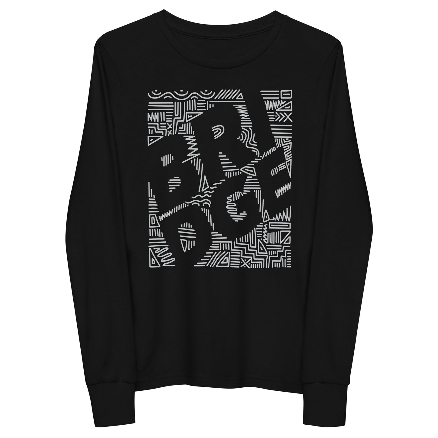 Youth Bridge Lacrosse Bella + Canvas Long Sleeve Tee