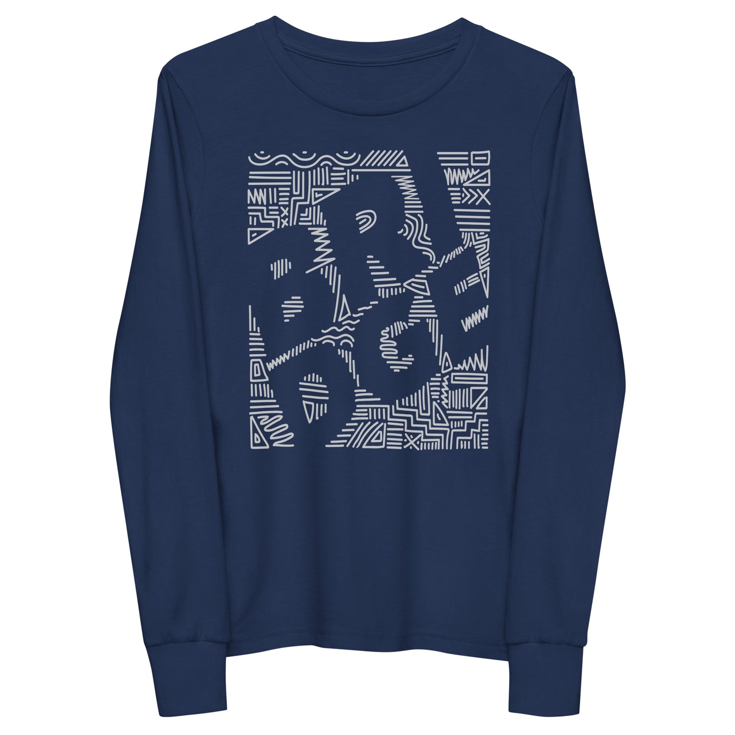 Youth Bridge Lacrosse Bella + Canvas Long Sleeve Tee