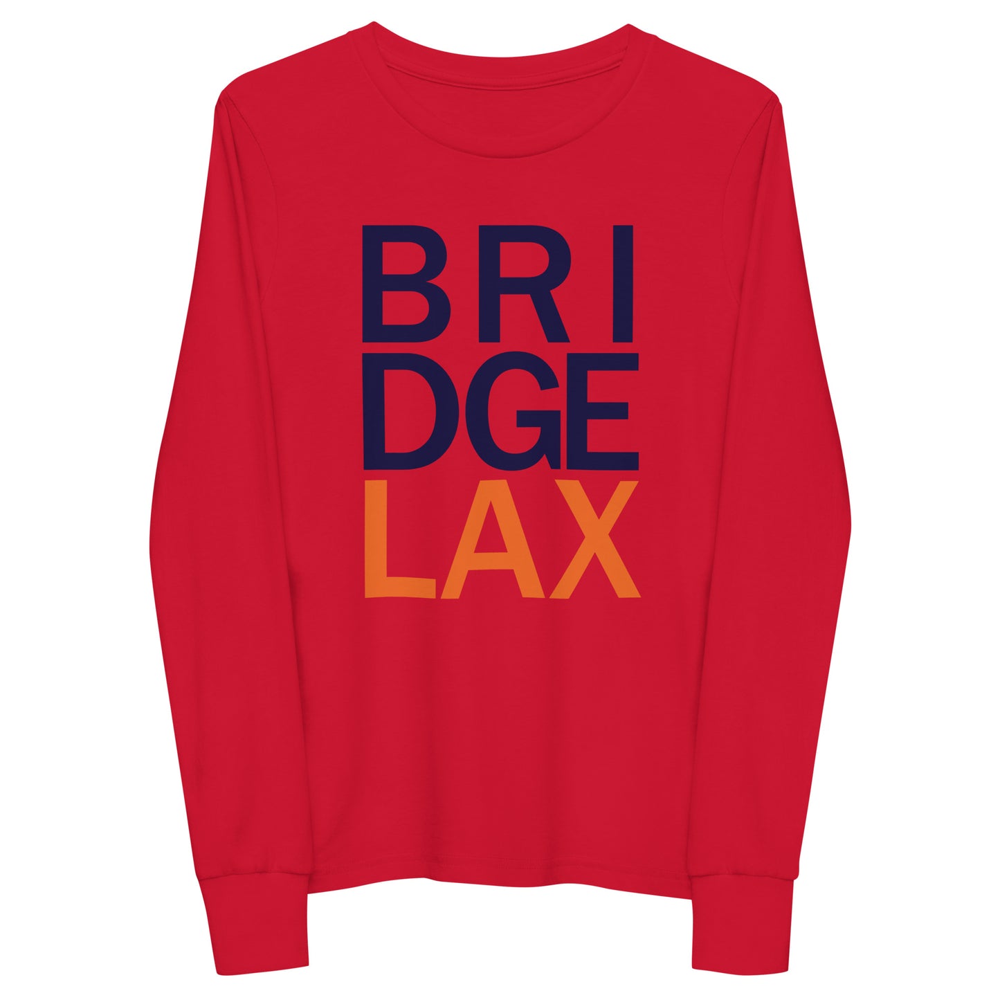 Youth Bridge Lacrosse Bella + Canvas Long Sleeve Tee