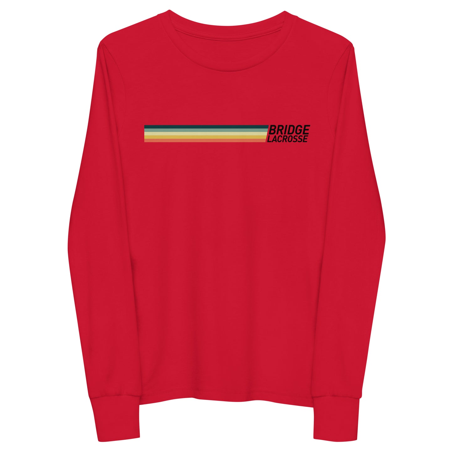 Youth Bridge Lacrosse Bella + Canvas Long Sleeve Tee
