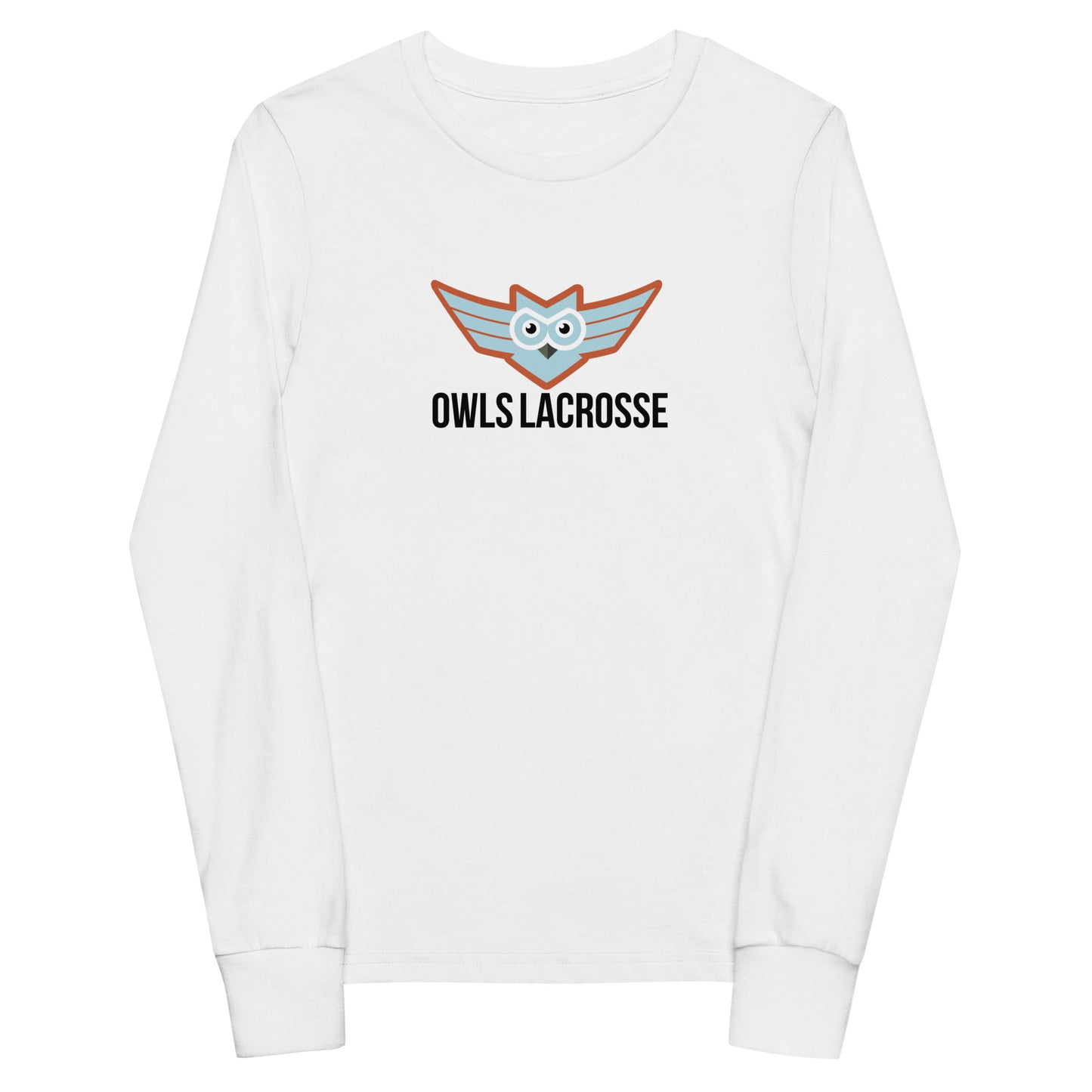 Youth OWLS Lacrosse Bella + Canvas Long Sleeve Cotton Tee