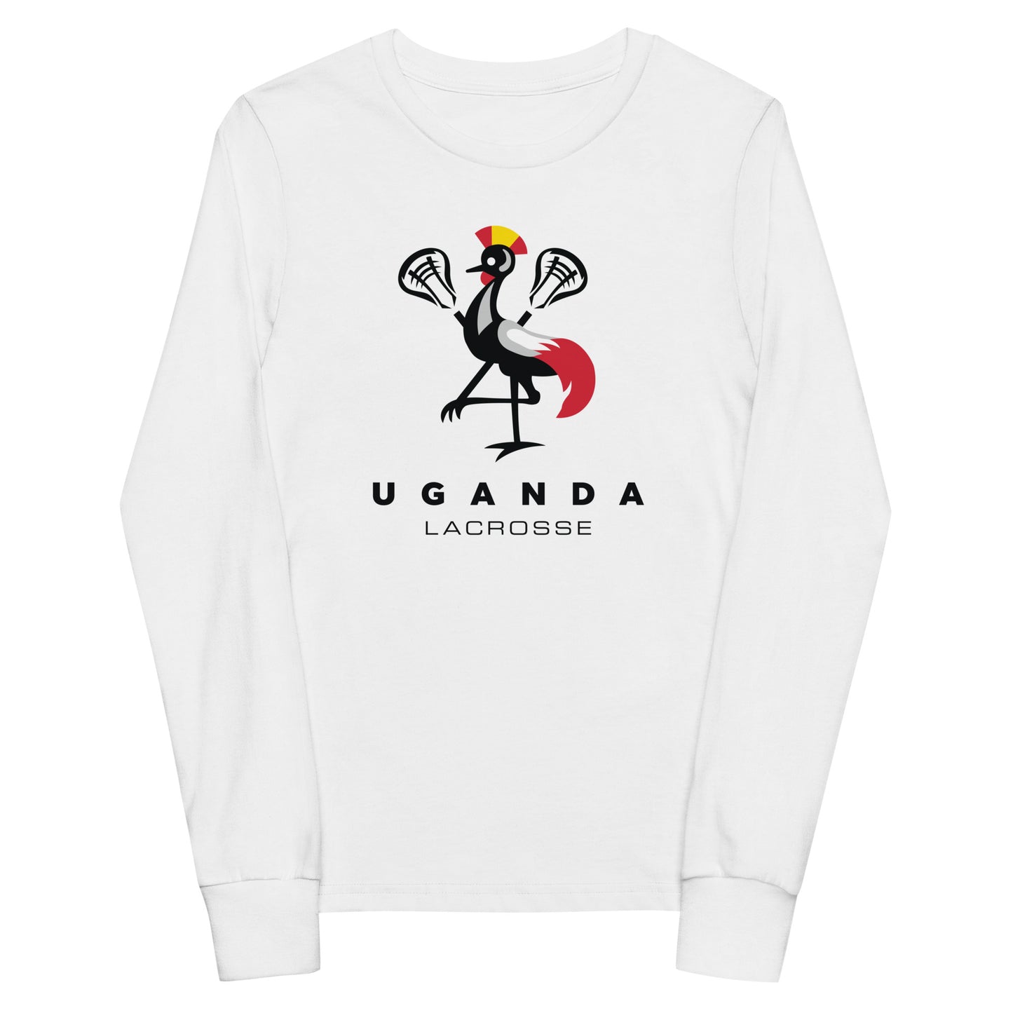 Youth Uganda Lacrosse Bella + Canvas Long Sleeve