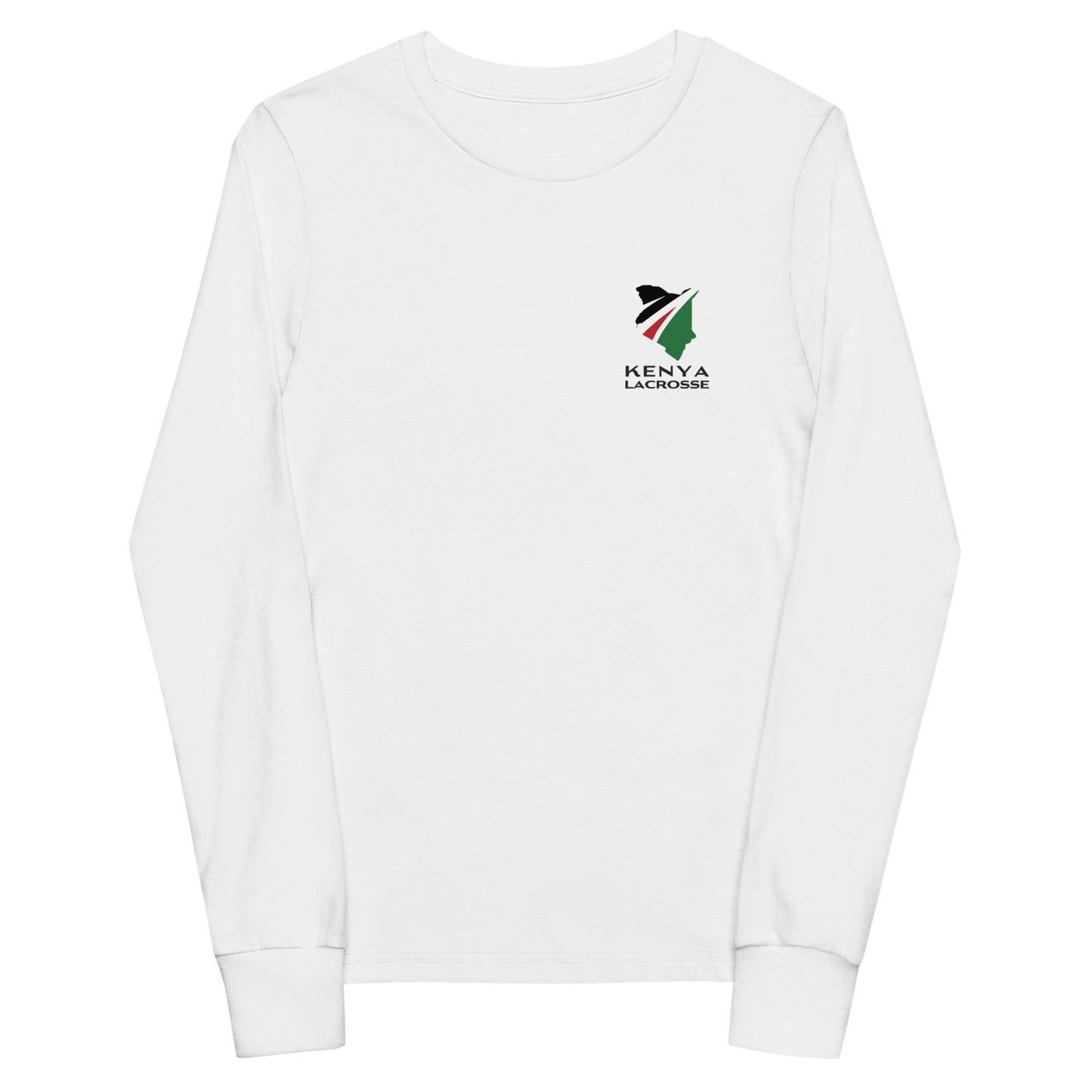 Youth Kenya Lacrosse Bella + Canvas Long Sleeve