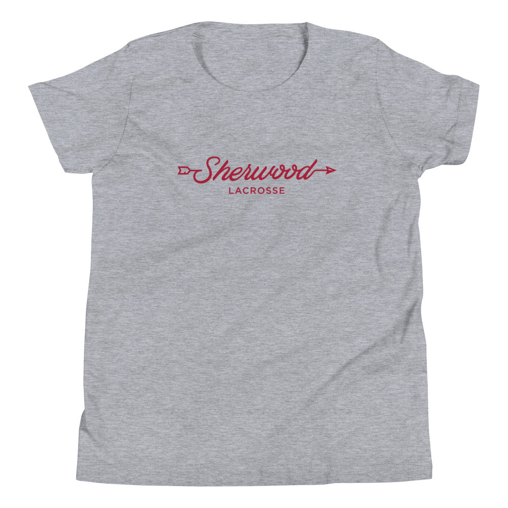 Youth Sherwood Lacrosse Bella + Canvas Short Sleeve T-Shirt