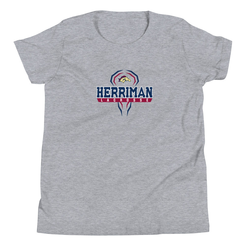 Youth Herriman Lacrosse Bella + Canvas Short Sleeve T-Shirt