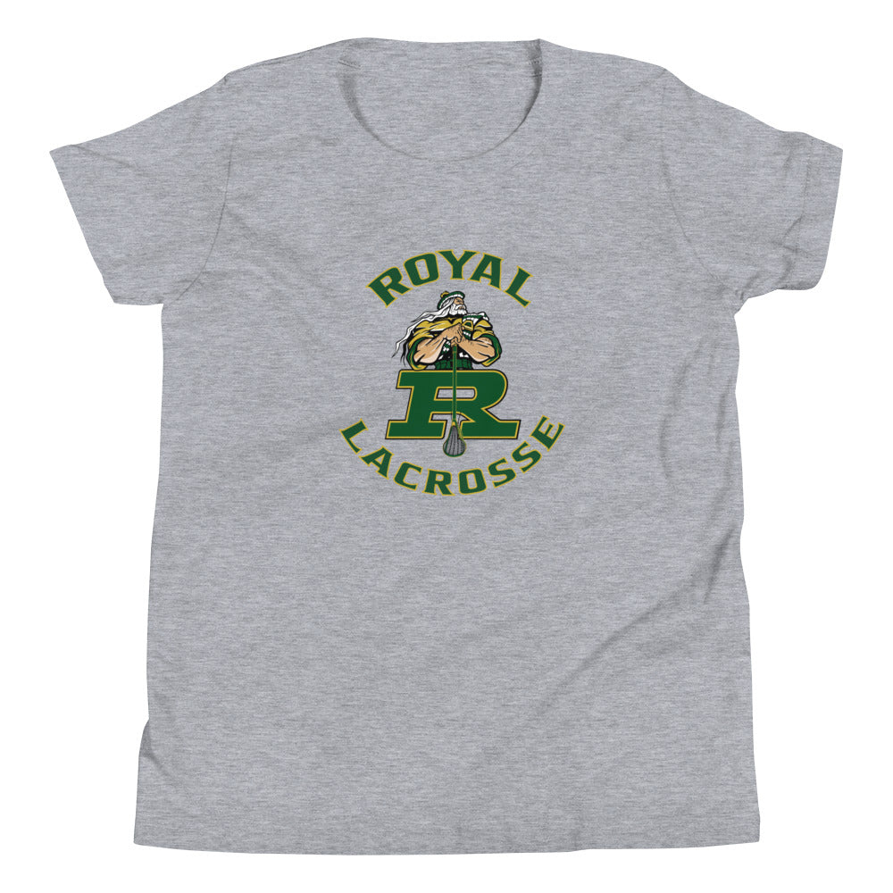 Youth Royal HS Lacrosse B+C Short Sleeve T-Shirt