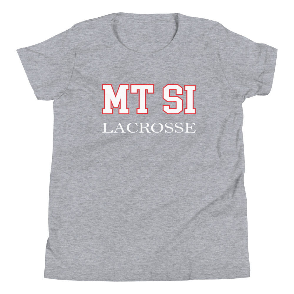 Youth Mount Si Lacrosse Bella + Canvas Short Sleeve T-Shirt