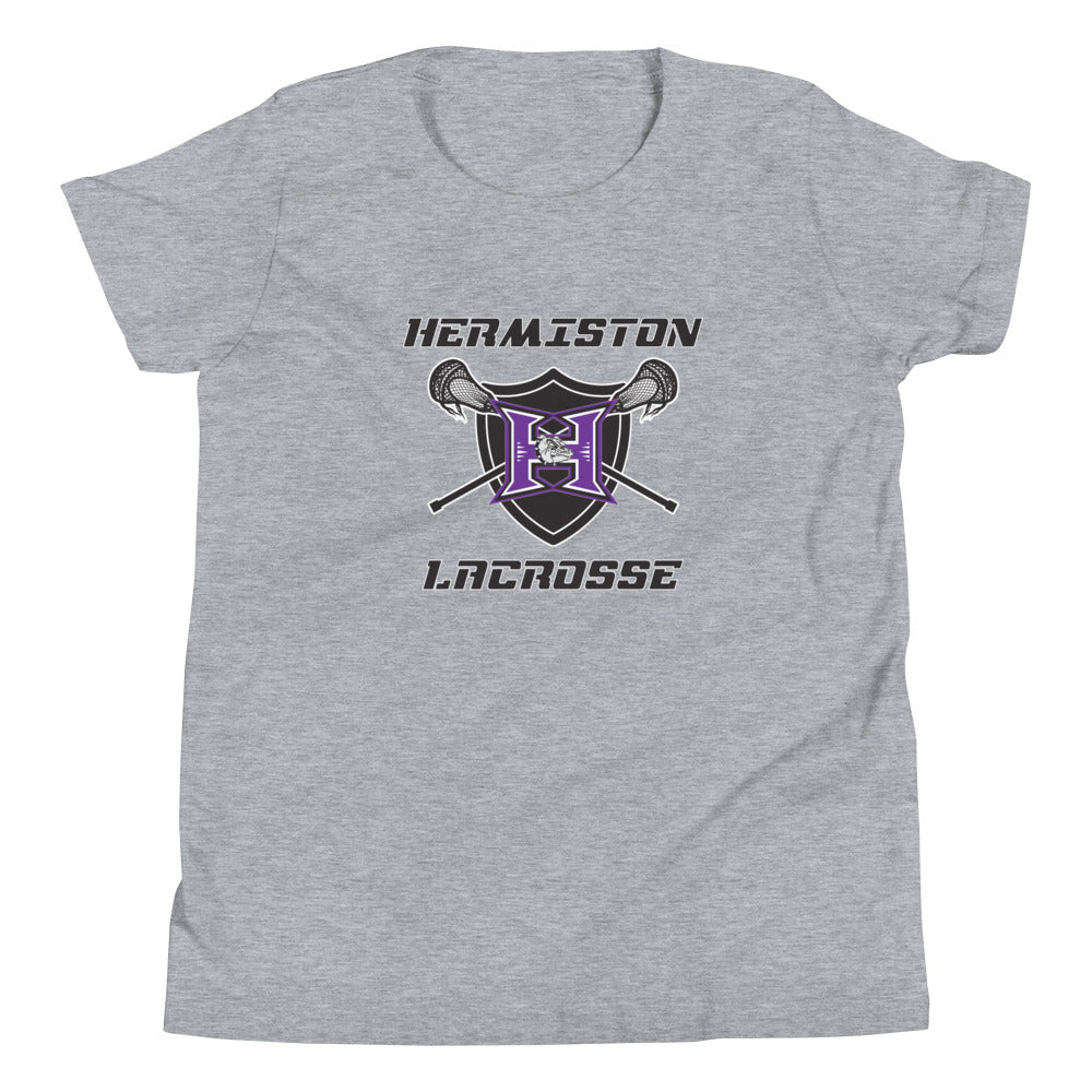 Youth Hermiston Lacrosse Bella + Canvas Short Sleeve T-Shirt