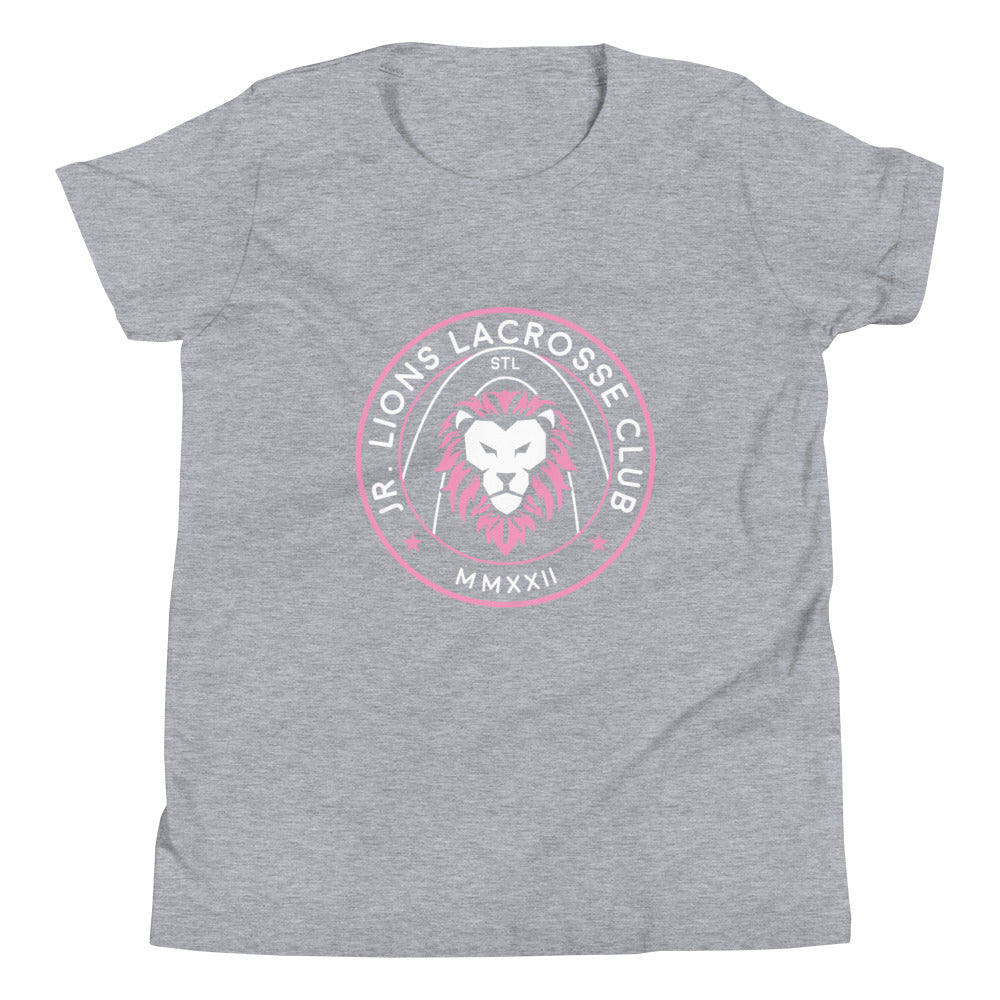 Youth Jr. Lions Lacrosse Bella + Canvas Short Sleeve T-Shirt