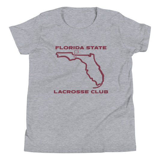 Youth FSU Lacrosse Bella + Canvas T-shirt