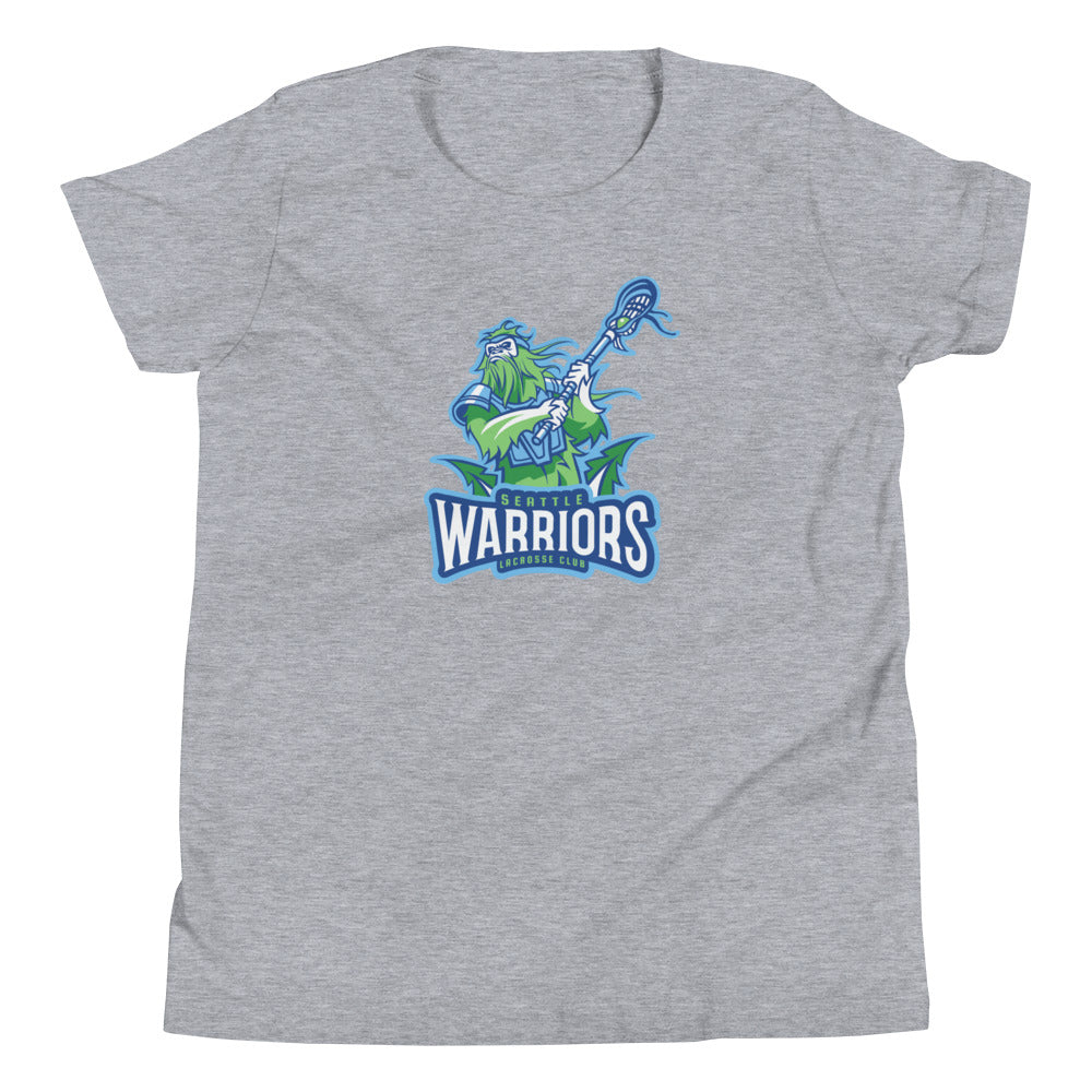 Youth Seattle Warriors Lacrosse Bella + Canvas T-Shirt