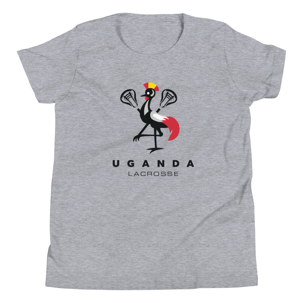 Youth Uganda Lacrosse Bella + Canvas T-shirt
