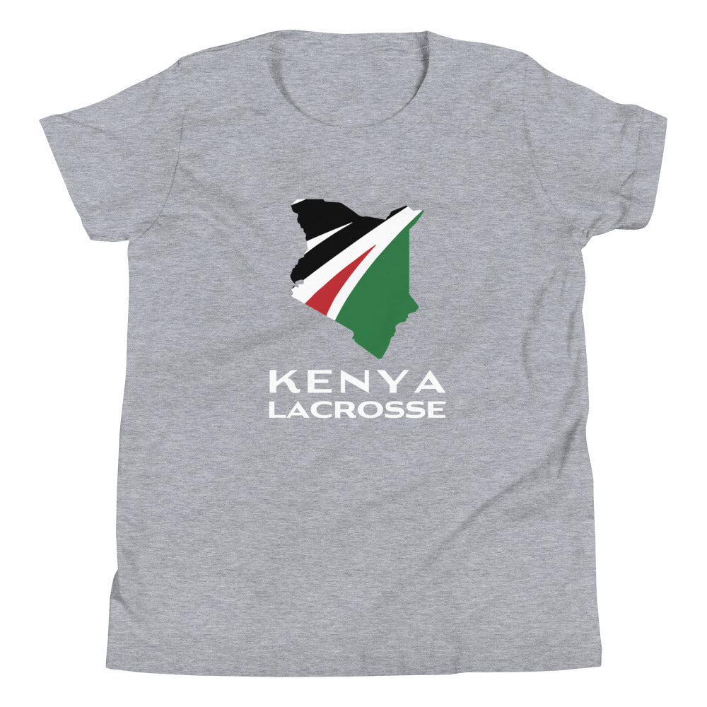 Youth Kenya Lacrosse Bella + Canvas T-shirt
