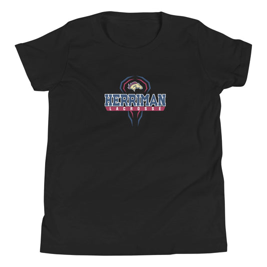 Youth Herriman Lacrosse Bella + Canvas Short Sleeve T-Shirt