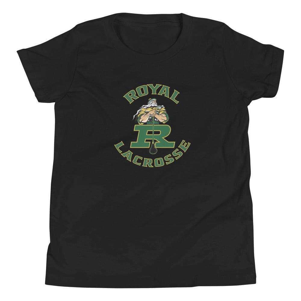 Youth Royal HS Lacrosse B+C Short Sleeve T-Shirt