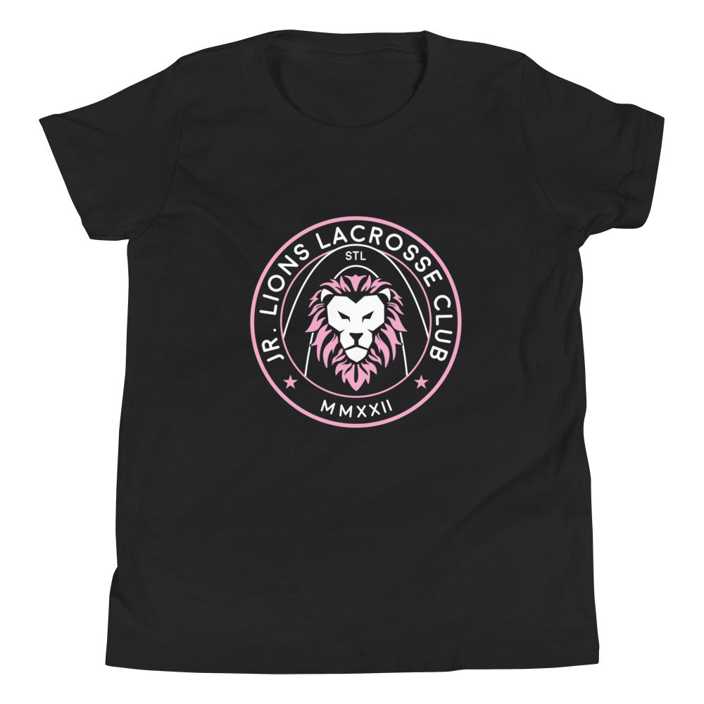 Youth Jr. Lions Lacrosse Bella + Canvas Short Sleeve T-Shirt