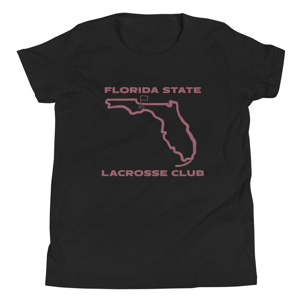 Youth FSU Lacrosse Bella + Canvas T-shirt