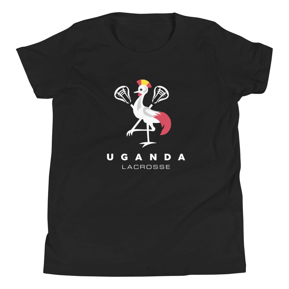 Youth Uganda Lacrosse Bella + Canvas T-shirt