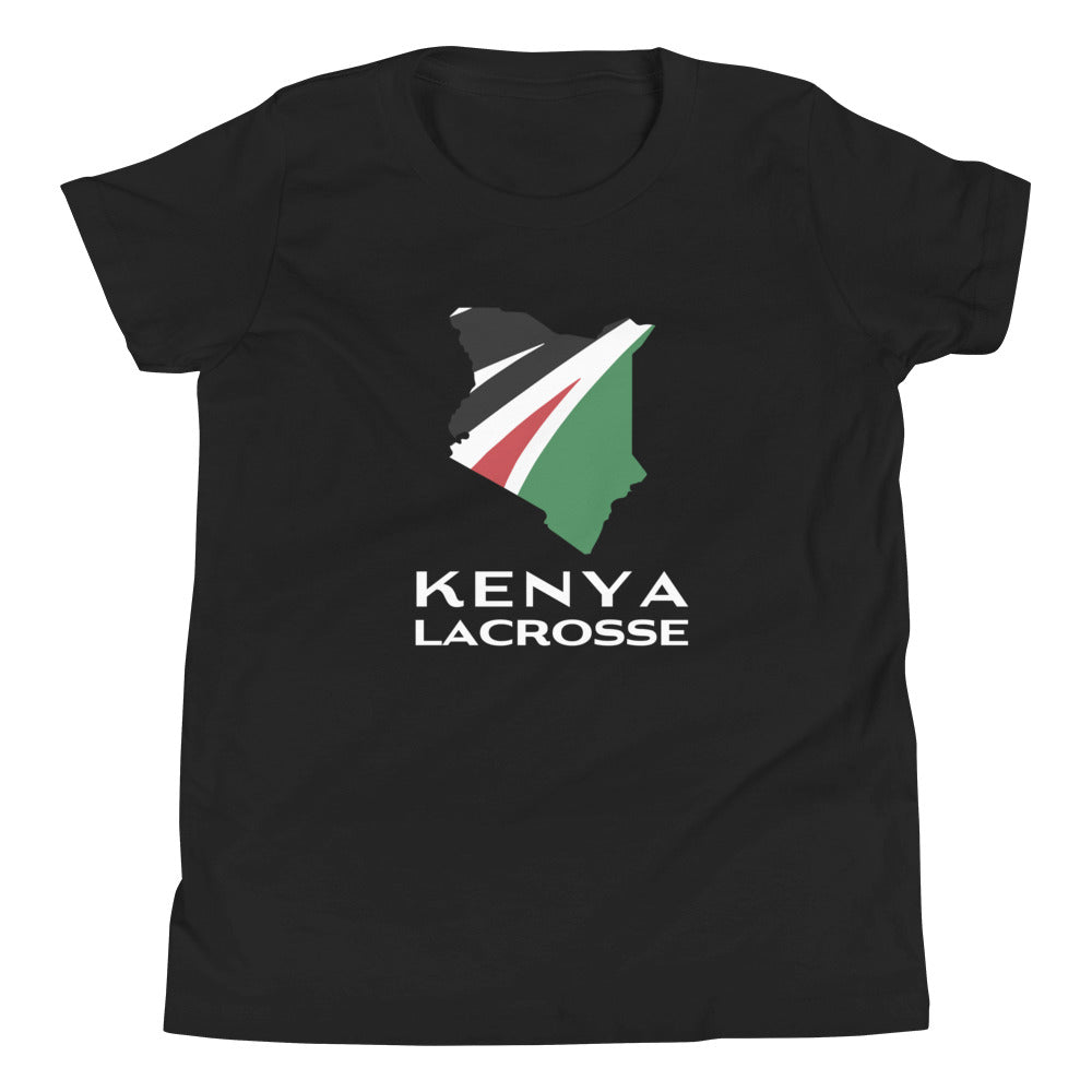 Youth Kenya Lacrosse Bella + Canvas T-shirt
