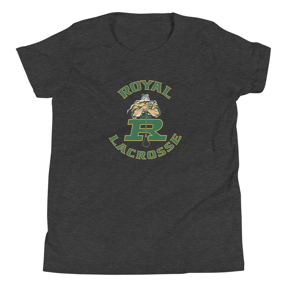 Youth Royal HS Lacrosse B+C Short Sleeve T-Shirt