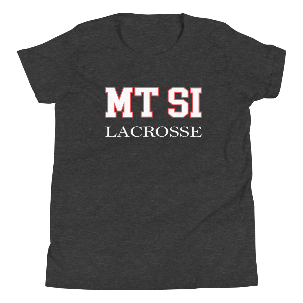Youth Mount Si Lacrosse Bella + Canvas Short Sleeve T-Shirt