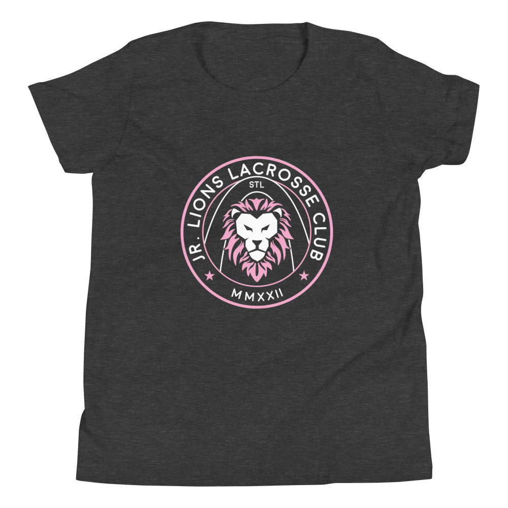 Youth Jr. Lions Lacrosse Bella + Canvas Short Sleeve T-Shirt