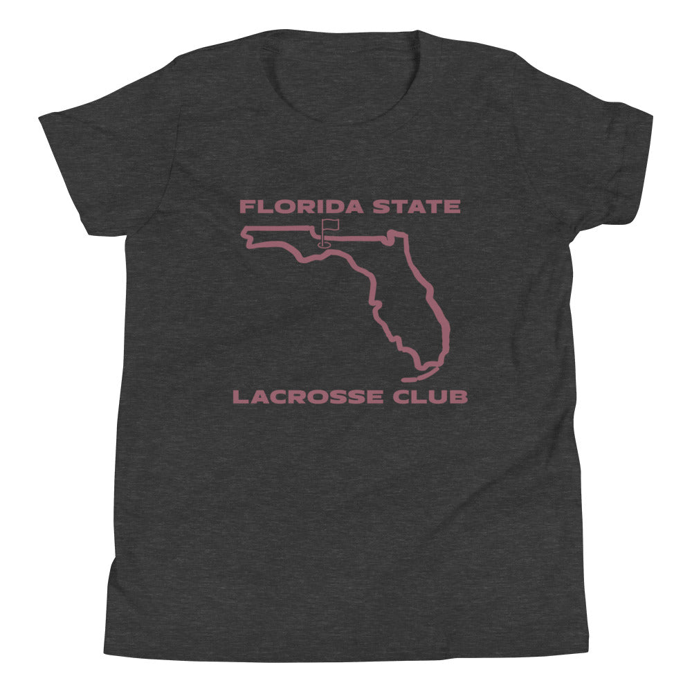 Youth FSU Lacrosse Bella + Canvas T-shirt
