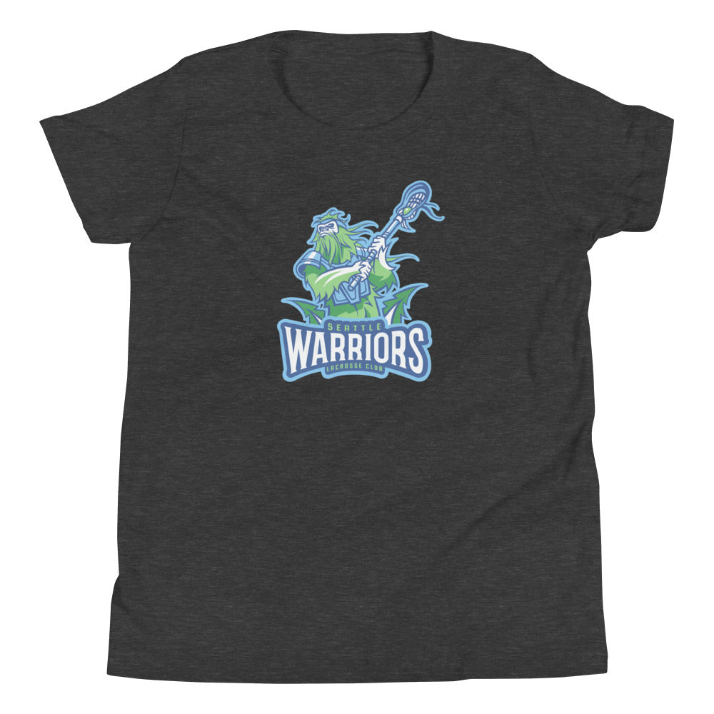 Youth Seattle Warriors Lacrosse Bella + Canvas T-Shirt
