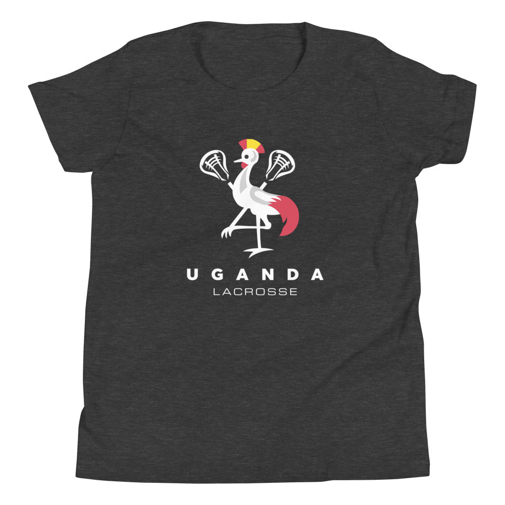 Youth Uganda Lacrosse Bella + Canvas T-shirt